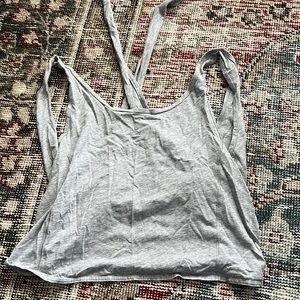 Lululemon crop tie back tank